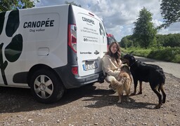 Canopée : le nouveau service qui emmène les chiens du Boulonnais au grand air