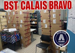 Calais : près de 50 cartons de tabac de contrebande saisis, un trafic stoppé par la BST !