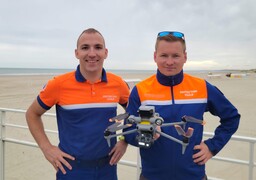 Berck-sur-mer : des drones pour lutter contre les isolements par la marée