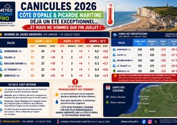Canicule et sécheresse : à Calais, pas une goutte d'eau ou presque depuis le 27 juin !