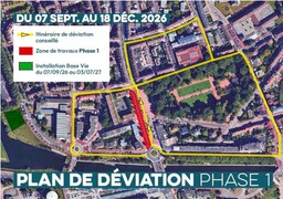 Calais : le chantier de la place Foch démarre ce lundi 7 septembre