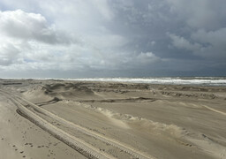 À 3 jours du coup d'envoi du Beach Cross de Berck le circuit est quasiment prêt sur la plage !