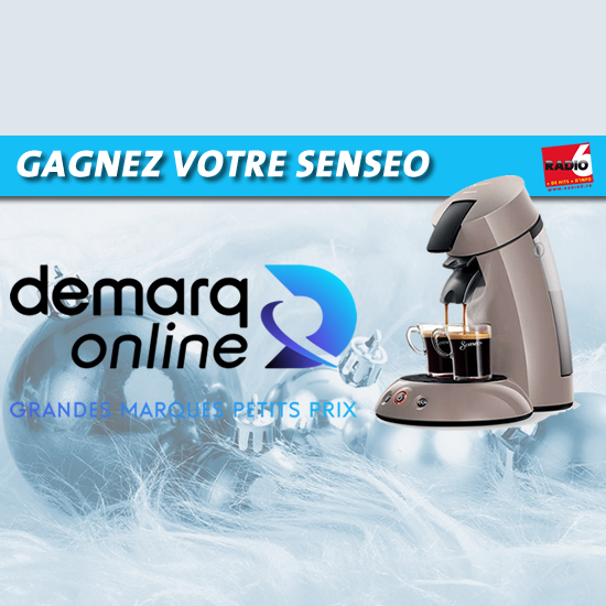 Cette semaine, Radio 6 vous offre une Senséo avec Demarq On Line