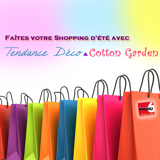 Faîtes votre shopping d'été avec Tendance Déco et Cotton Garden à Desvres