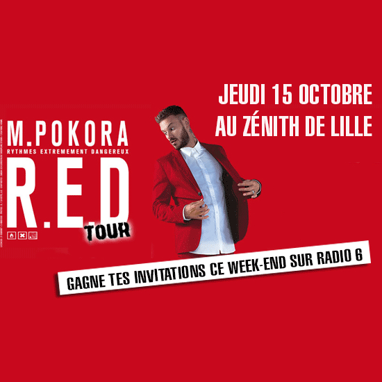 Gagne tes invitations pour le concert de M POKORA à Lille