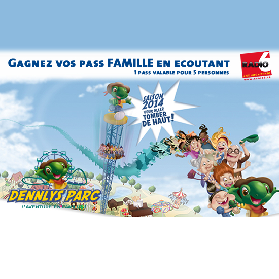 Gagnez vos Pass FAMILLE pour Dennlys Parc