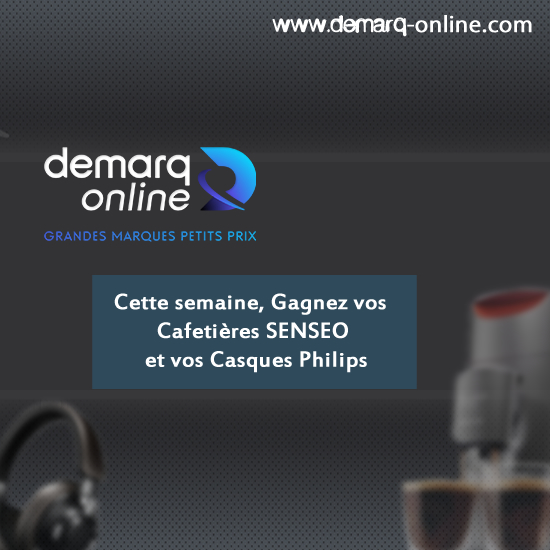 Gagnez vos SENSEO et vos Casques PHILIPS avec Demarq-OnLine.com