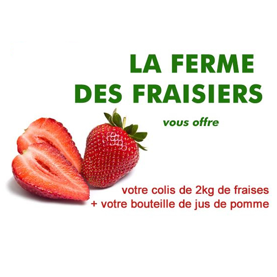 Gagnez vos colis de fraises