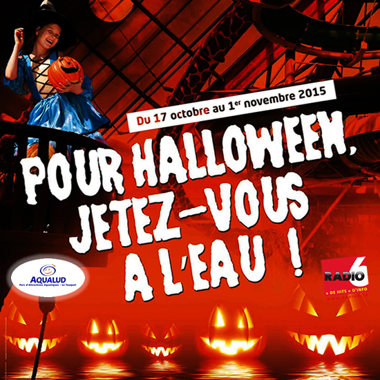 Gagnez vos entrées pour l'Aqualud à l'occasion d'Halloween