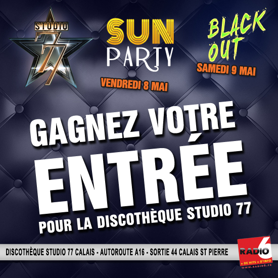 Gagnez vos entrées pour le Studio 77