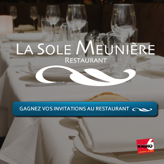 Gagnez vos invitations au Restaurant avec La Sole Meunière