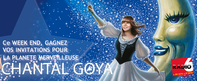 Gagnez vos invitations pour le Spectacle de Chantal Goya