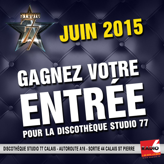 Gagnez vos invitations pour le Studio 77