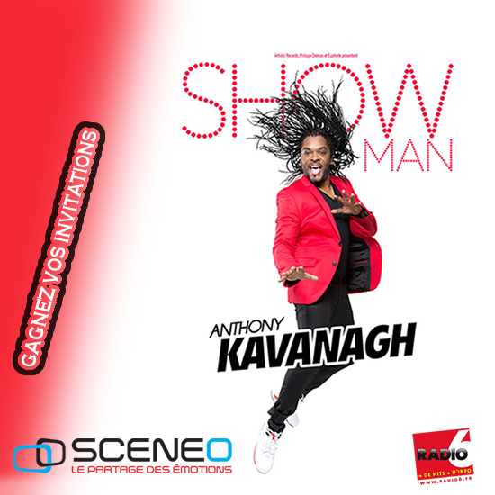 Gagnez vos invitations pour le spectacle d'Anthony Kavanagh