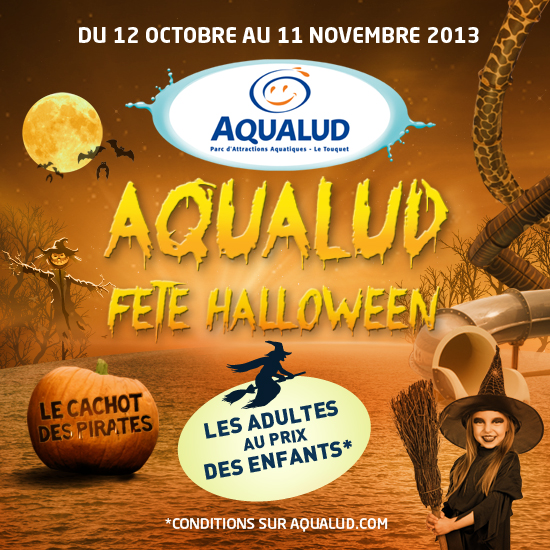 Gagnez vos places pour AQUALUD HALLOWEEN