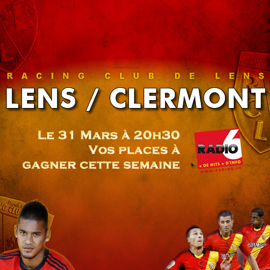 Gagnez vos places pour LENS / CLERMONT