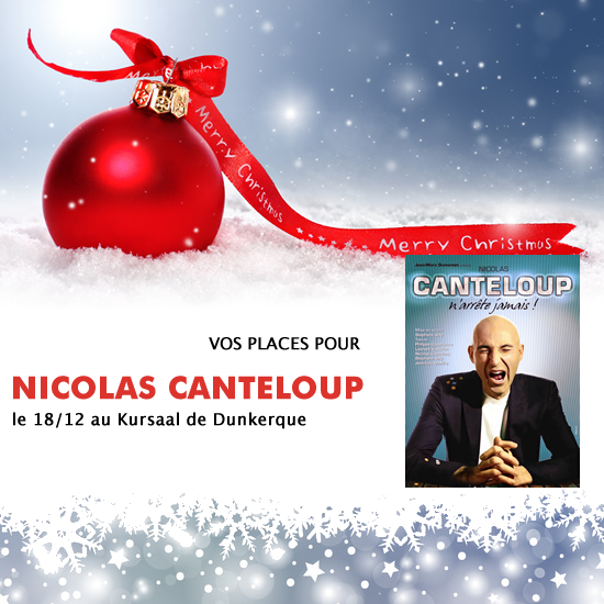 Gagnez vos places pour Nicolas Canteloup