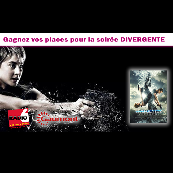 JEU WEB Gagnez vos places pour la Soirée Divergente au Gaumont Coquelles