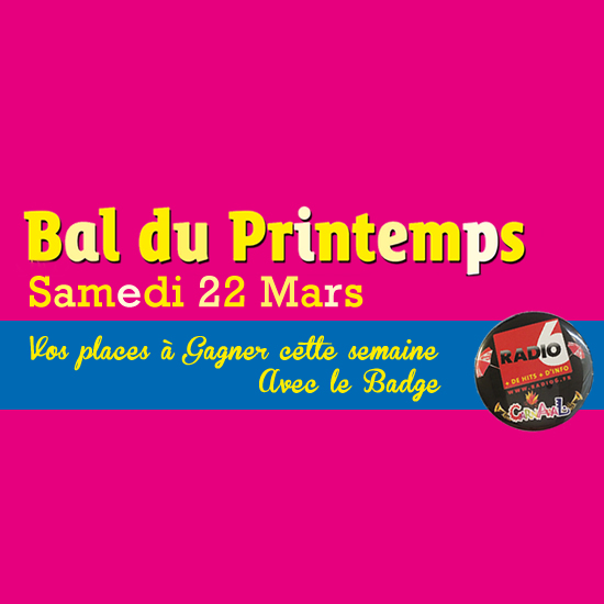 Gagnez vos places pour le Bal du Printemps