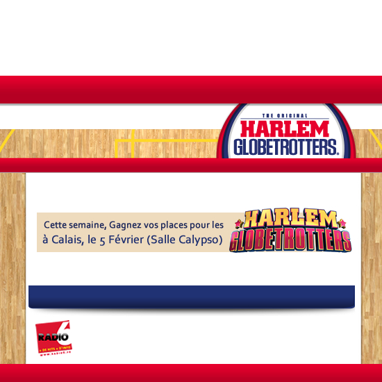 Jeu Web - Gagnez vos places pour les HARLEM GLOBETROTTERS