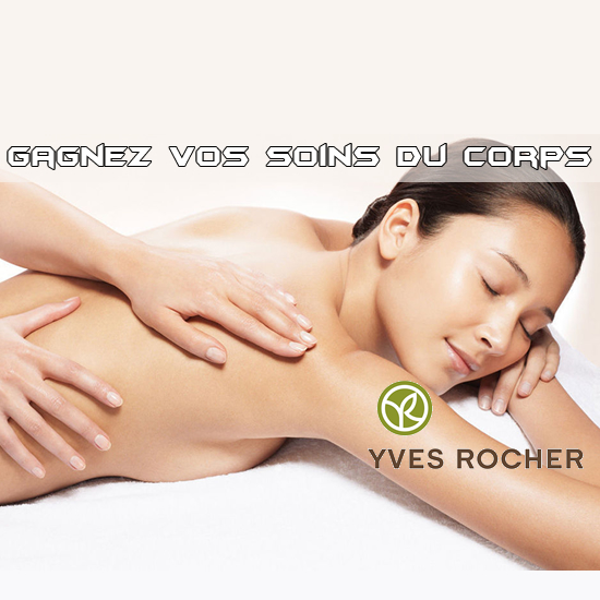 Gagnez vos soins avec vos Instituts Yves Rocher 