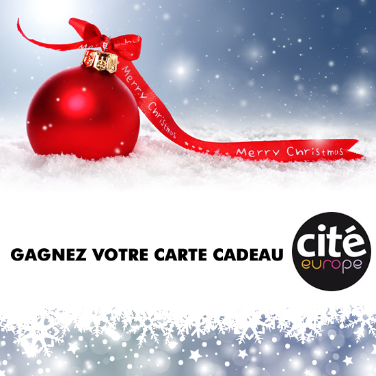 Gagnez votre carte cadeau Cite Europe