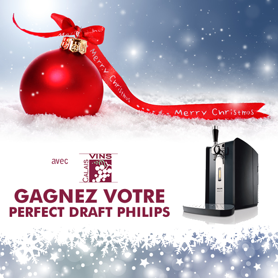 Gagnez votre machine à bière Perfect Draft avec Calais Vins