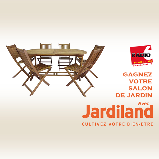 Gagnez votre salon de jardin avec Jardiland à Calais