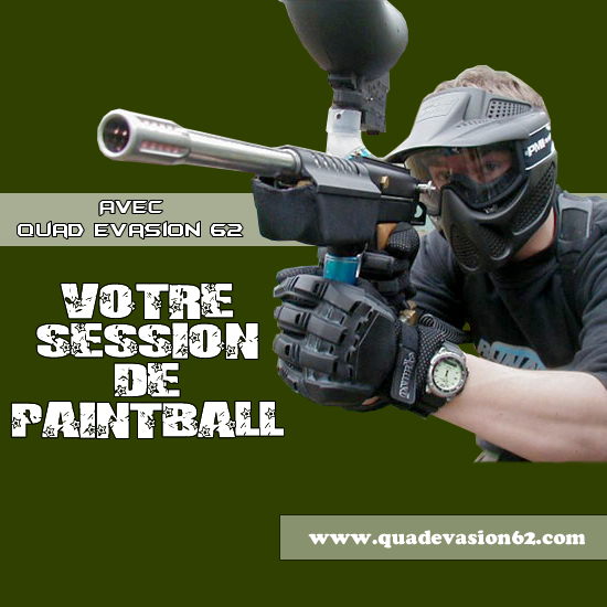 Gagnez votre session de Paintball avec Quad Evasion 62