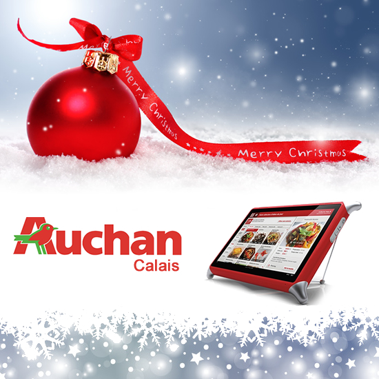 Gagnez votre tablette tactile culinaire avec Auchan Calais