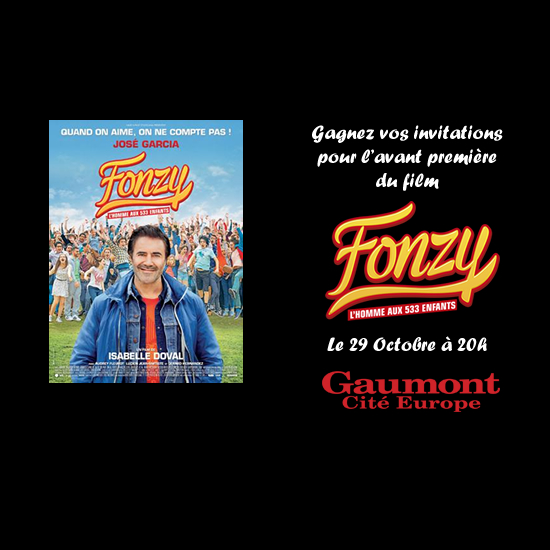 JEU WEB - Gagnez vos places pour FONZY au Gaumont Cité Europe