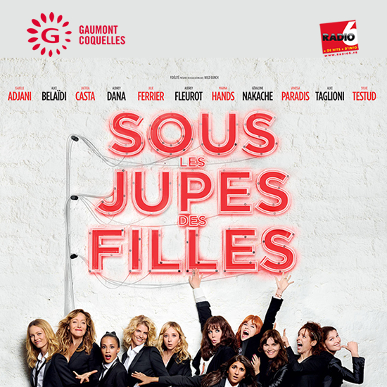 JEU WEB : Gagnez vos places pour le film SOUS LES JUPES DES FILLES (Uniquement pour les filles)