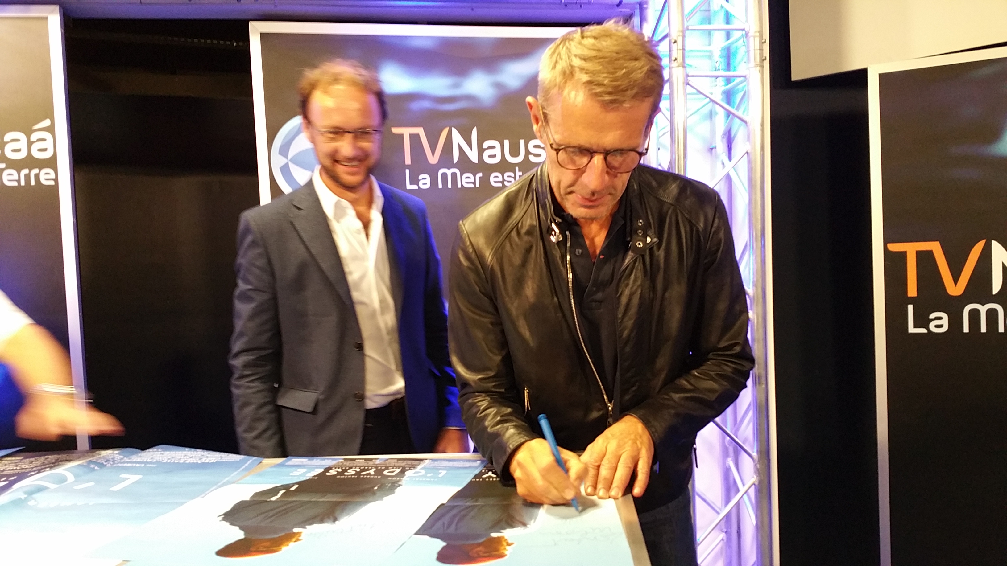 Lambert Wilson à Boulogne pour l'avant-première de l'Odysée