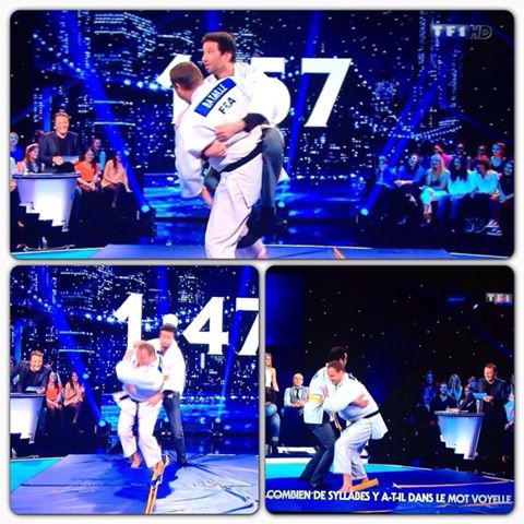 Le judoka Etaplois Matthieu Bataille met les stars au tatamis dans l'émission d'Arthur sur TF1 VTEP 